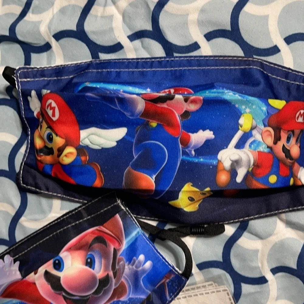 New set/2 Mario Galaxy face masks
